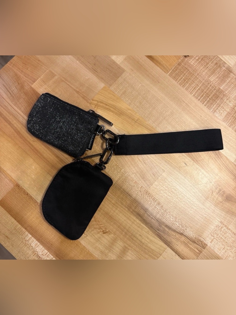 Lululemon dual pouch wristlet